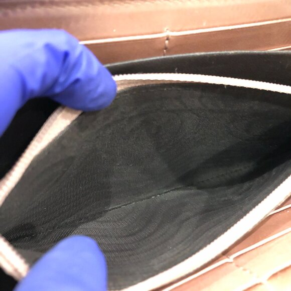 Gucci Beige Micro Guccissima Zip Around Long Wallet Sku#84596 (Gently used) - Picture 13 of 14